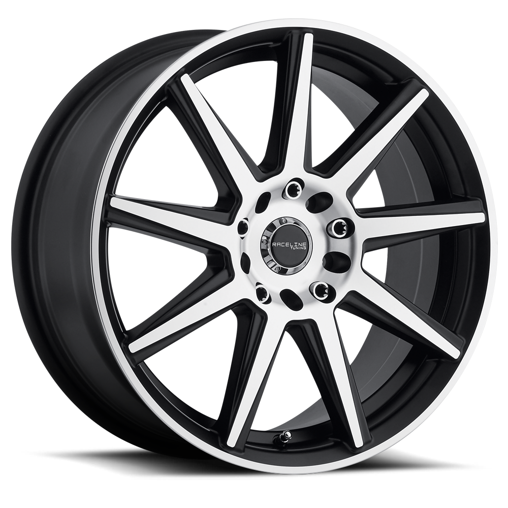 Raceline 144M STORM Black Machined Face wheel