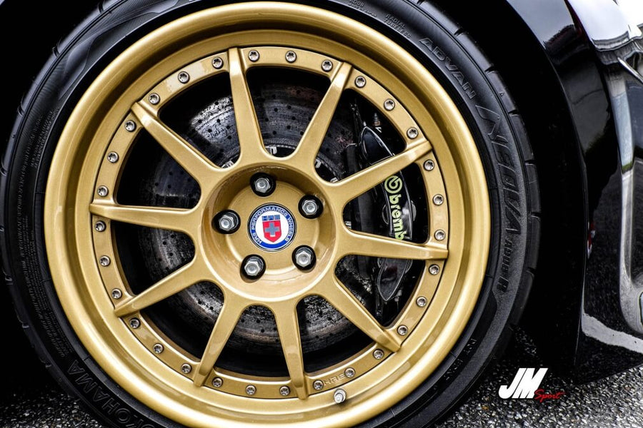 HRE C103 forged wheel on Nissan 370Z