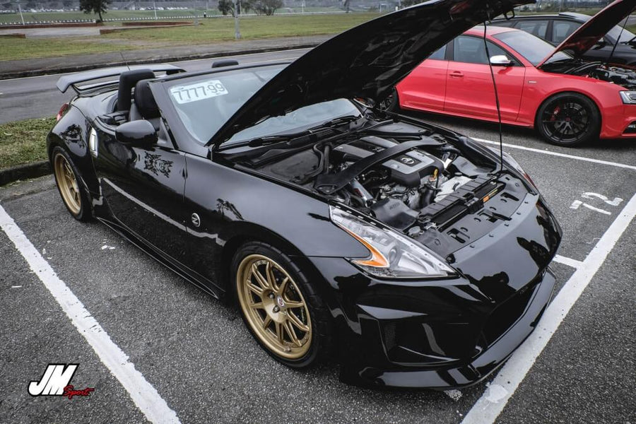 HRE C103 forged wheel on Nissan 370Z