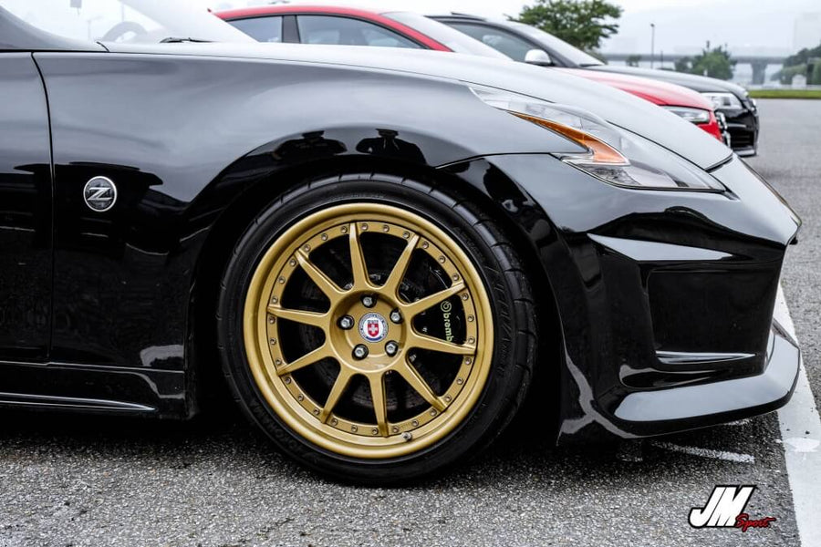 HRE C103 forged wheel on Nissan 370Z