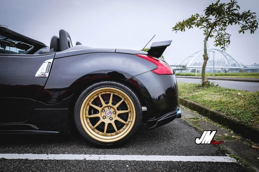 HRE C103 forged wheel on Nissan 370Z