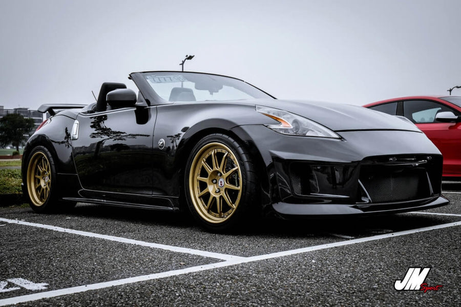 HRE C103 forged wheel on Nissan 370Z
