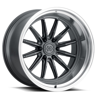 Method Race Wheels MR803 Titanium with Machin wheel