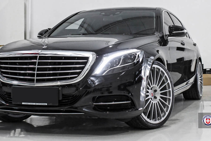 HRE 309M forged wheel on Mercedes Benz S400