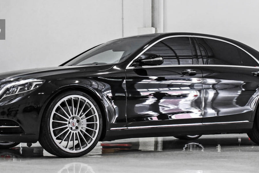 HRE 309M forged wheel on Mercedes Benz S400