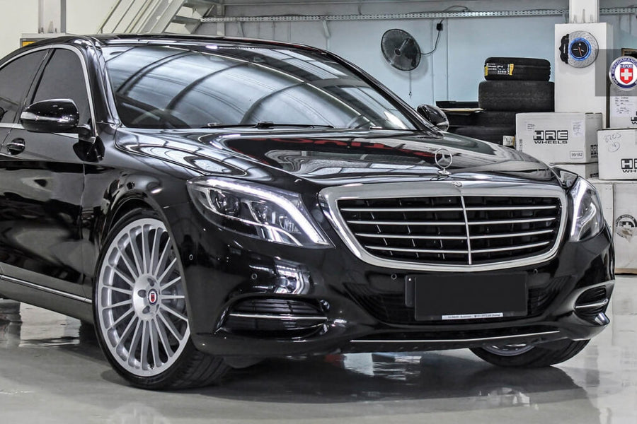 HRE 309M forged wheel on Mercedes Benz S400