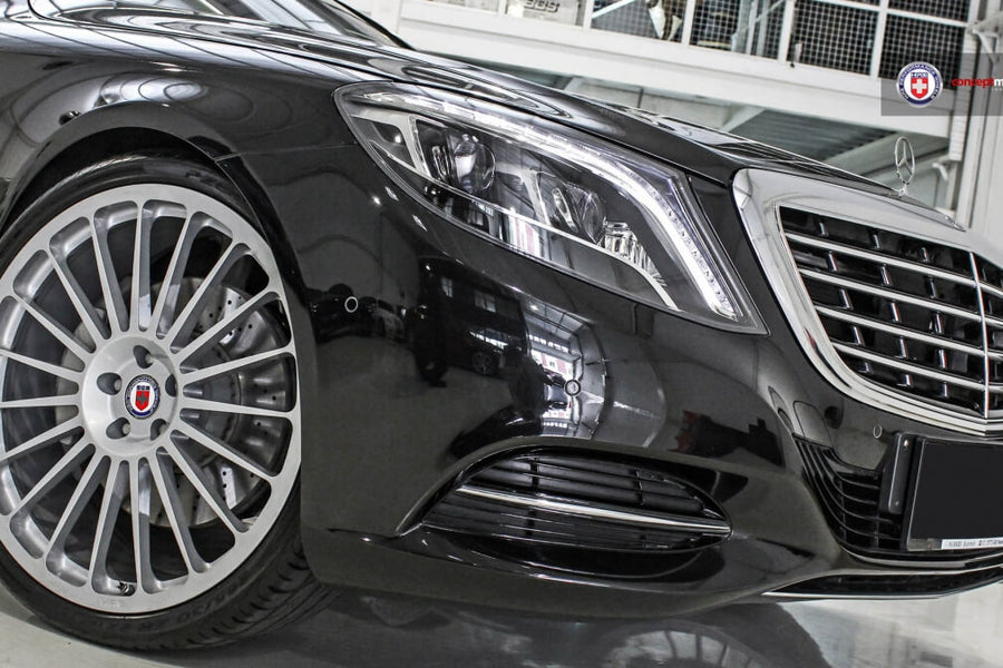 HRE 309M forged wheel on Mercedes Benz S400