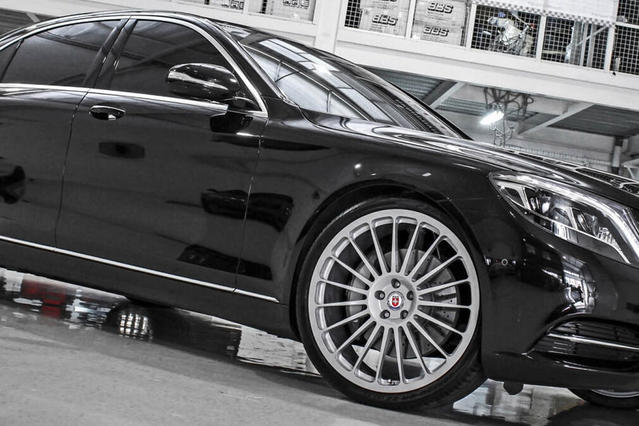 HRE 309M forged wheel on Mercedes Benz S400