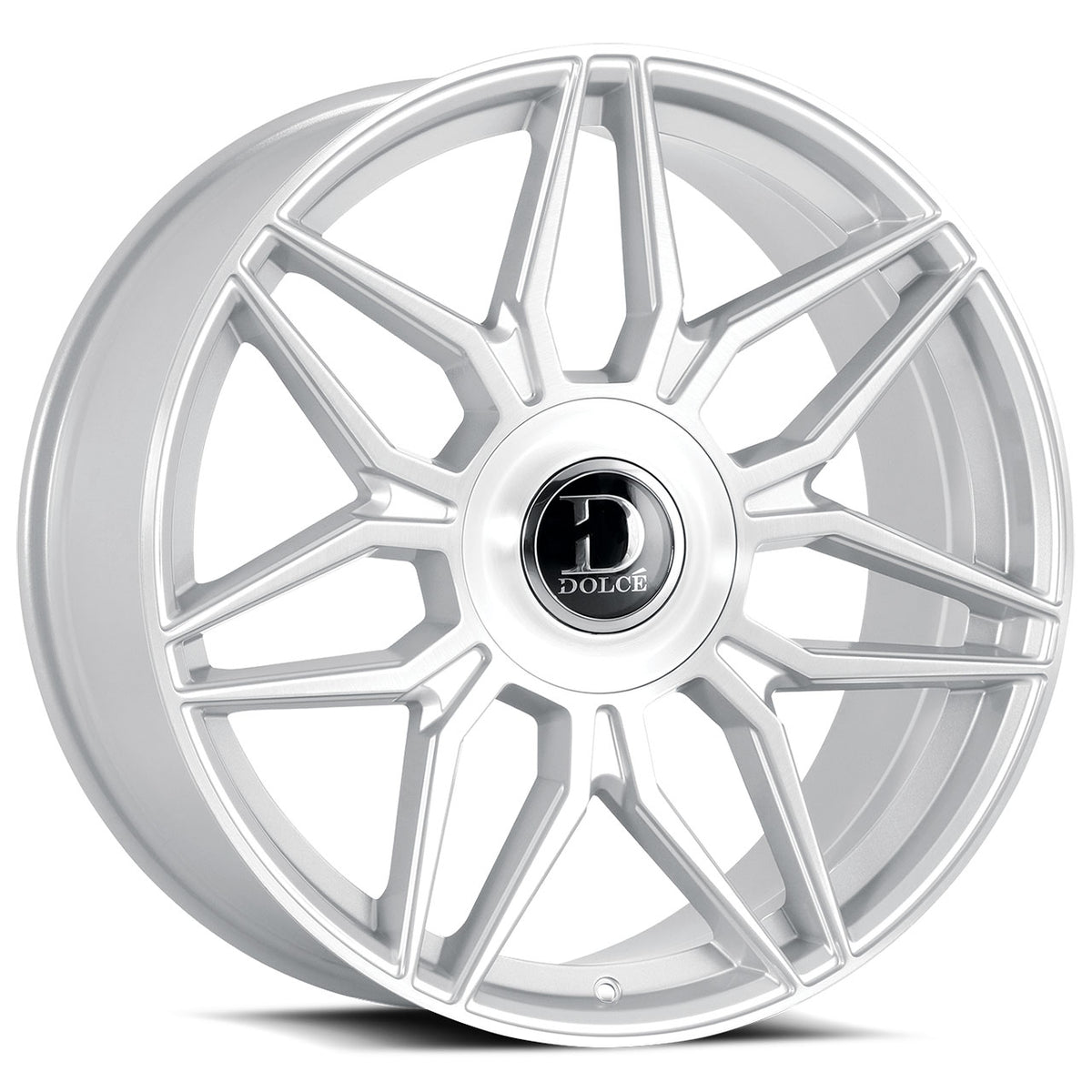 Dolce VERONA Silver Brushed Face wheel