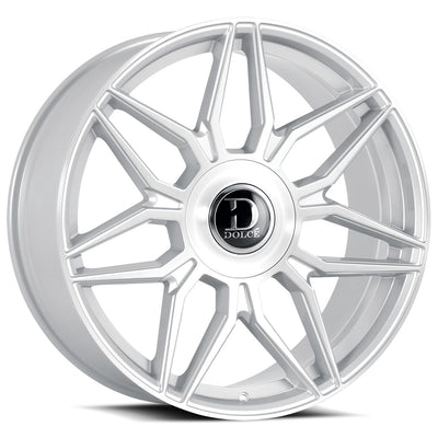 Dolce VERONA Silver Brushed Face wheel