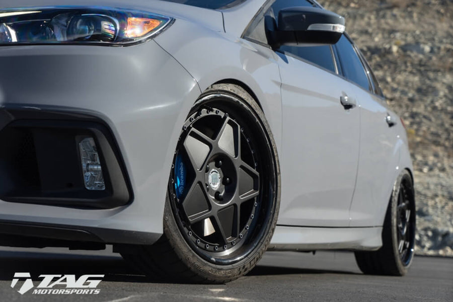 HRE 505 forged wheel on Ford Focus RS