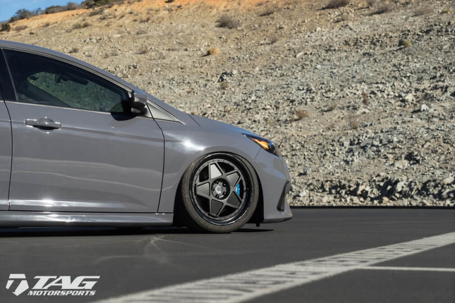HRE 505 forged wheel on Ford Focus RS