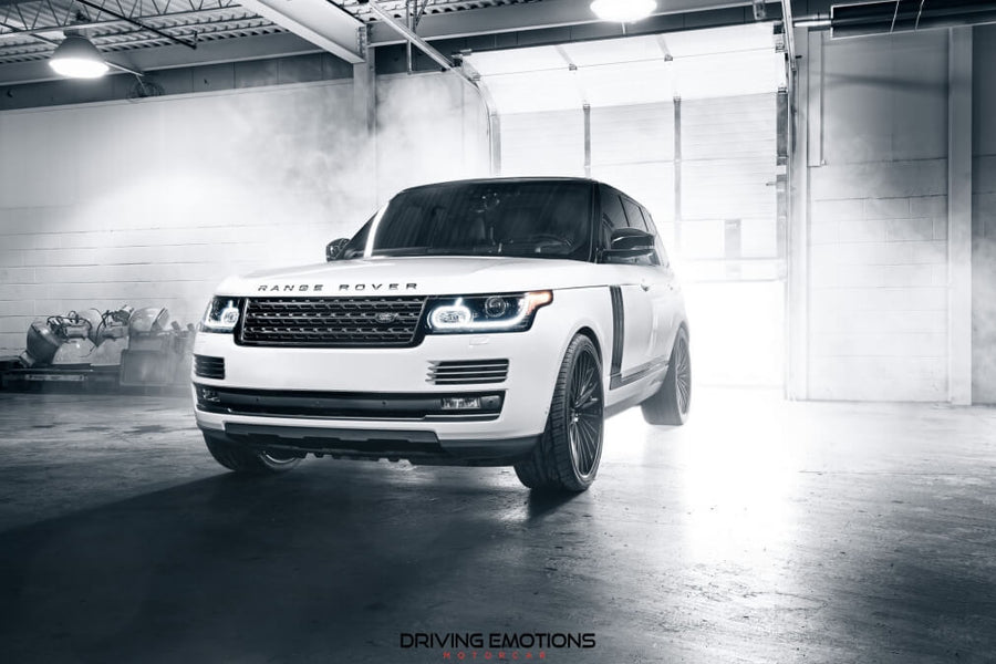 HRE S209 forged wheel on Range Rover Sport Autobiography HRE S209 IN Satin Black