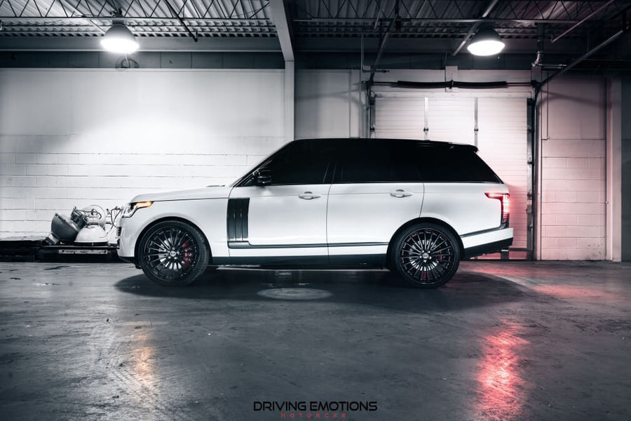 HRE S209 forged wheel on Range Rover Sport Autobiography HRE S209 IN Satin Black