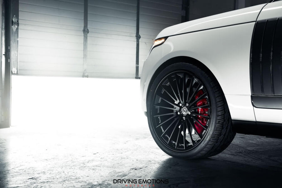 HRE S209 forged wheel on Range Rover Sport Autobiography HRE S209 IN Satin Black