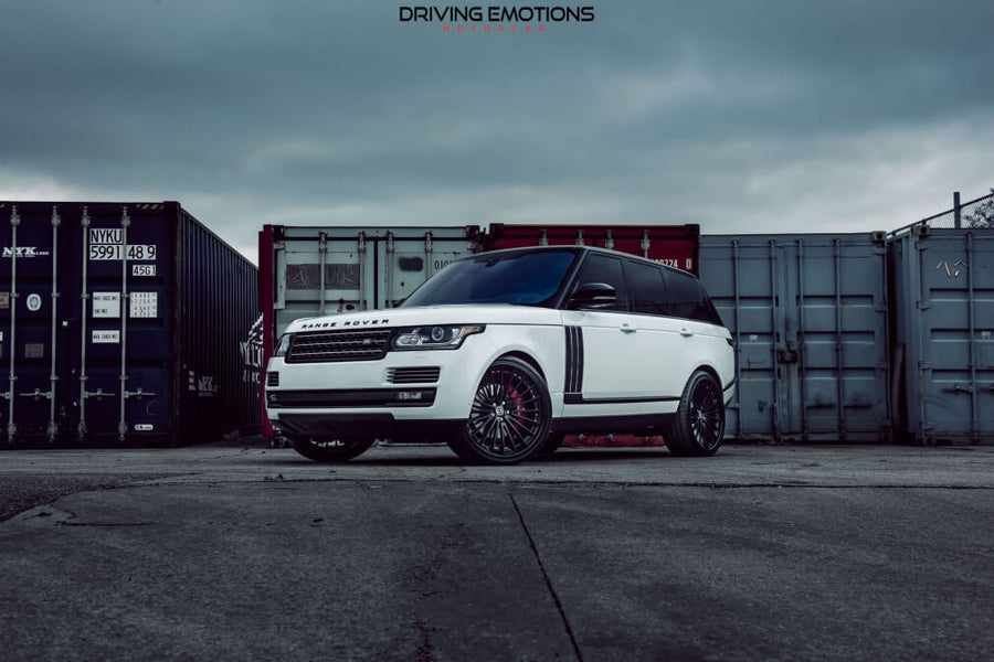 HRE S209 forged wheel on Range Rover Sport Autobiography HRE S209 IN Satin Black