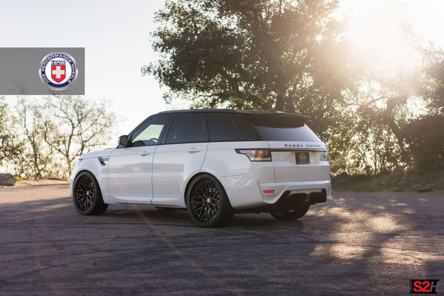 HRE S200H forged wheel on White Range Rover Sport