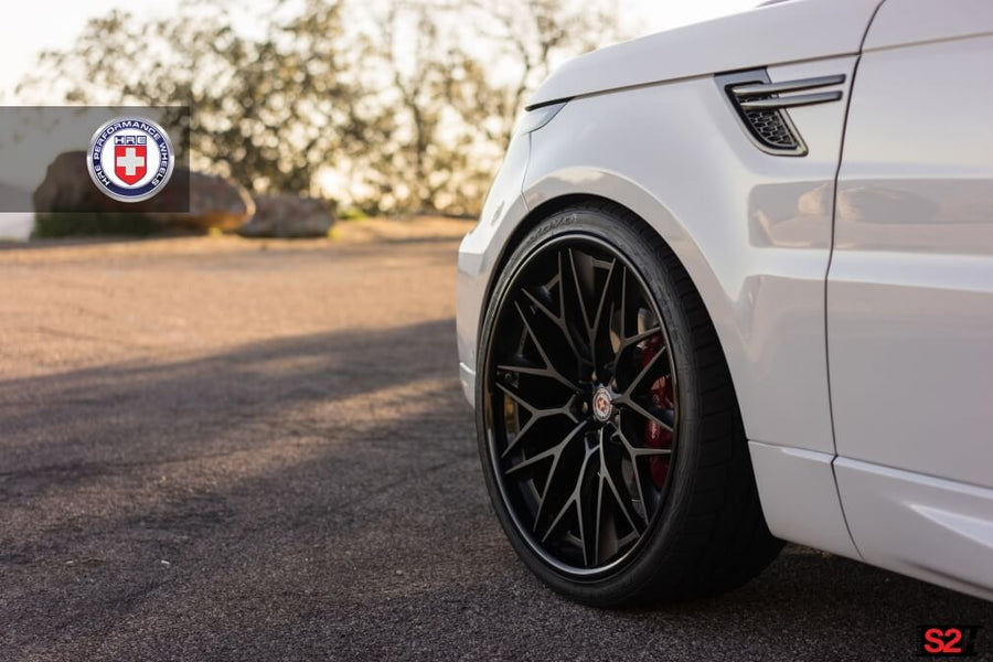 HRE S200H forged wheel on White Range Rover Sport