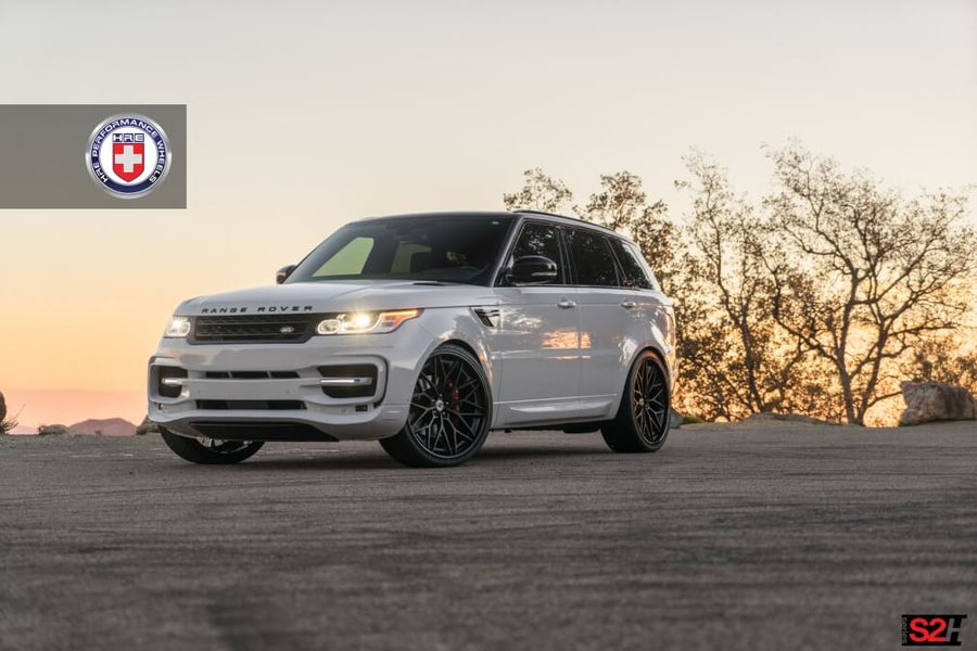 HRE S200H forged wheel on White Range Rover Sport