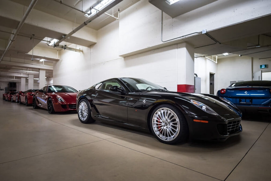 HRE S209 forged wheel on Ferrari 599