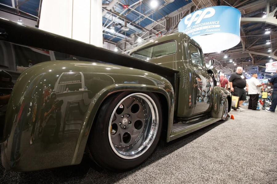 HRE 454 forged wheel on Ford F 100
