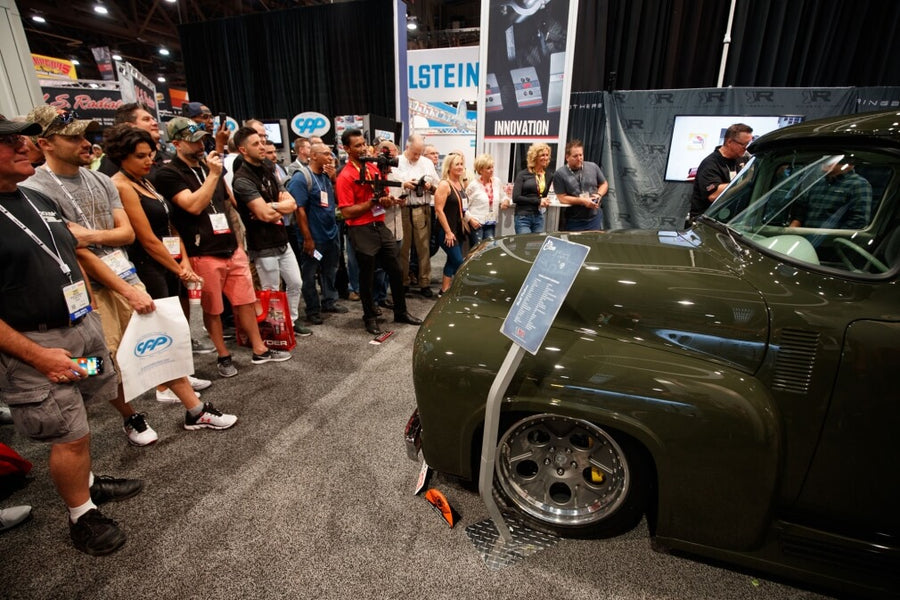 HRE 454 forged wheel on Ford F 100