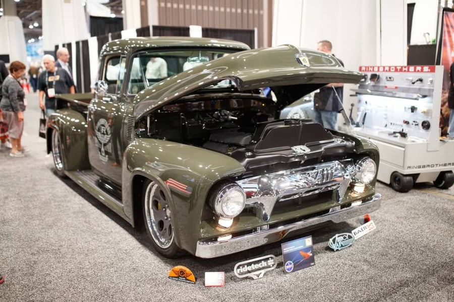 HRE 454 forged wheel on Ford F 100