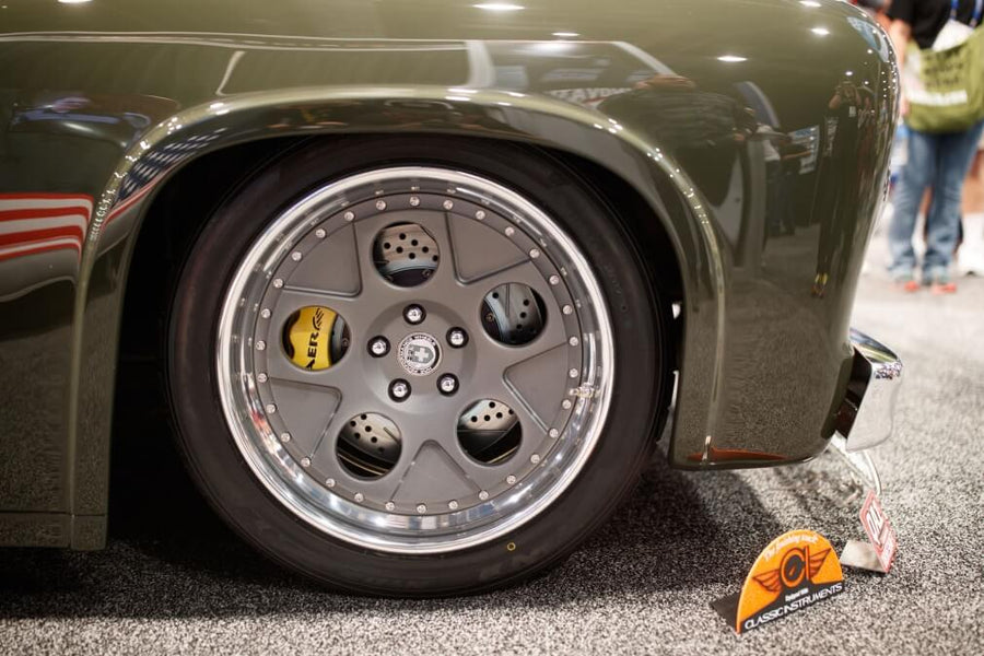 HRE 454 forged wheel on Ford F 100