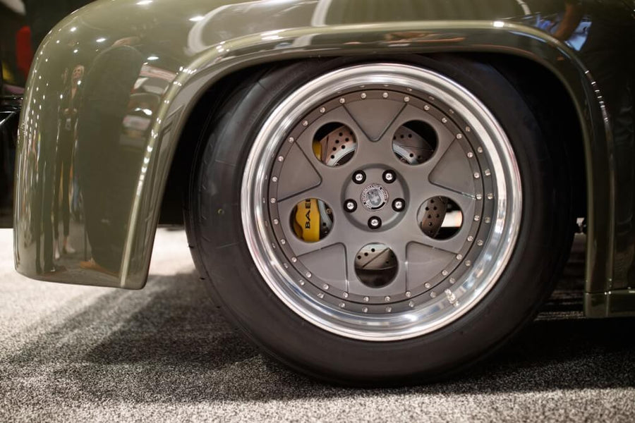 HRE 454 forged wheel on Ford F 100