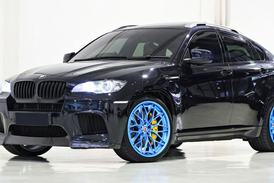 HRE S200H forged wheel on BMW X6 M