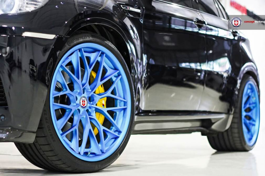 HRE S200H forged wheel on BMW X6 M