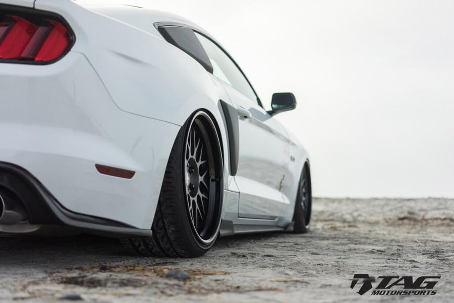 HRE C100 forged wheel on Ford Mustang