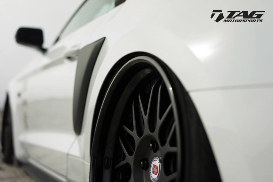 HRE C100 forged wheel on Ford Mustang