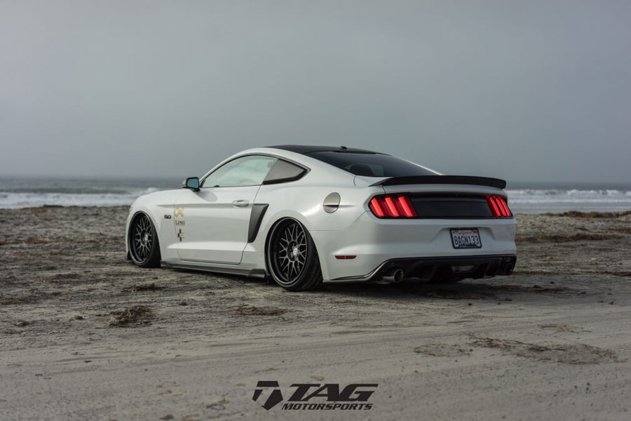 HRE C100 forged wheel on Ford Mustang