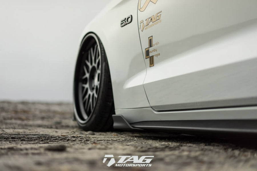 HRE C100 forged wheel on Ford Mustang