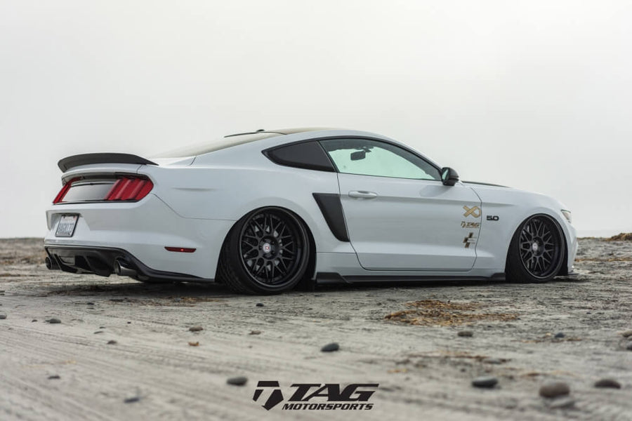 HRE C100 forged wheel on Ford Mustang