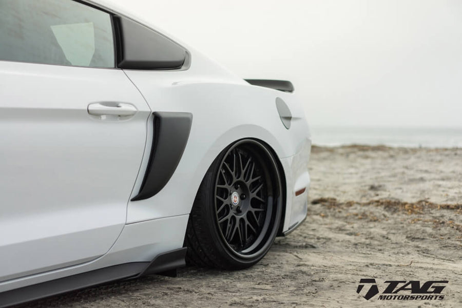 HRE C100 forged wheel on Ford Mustang