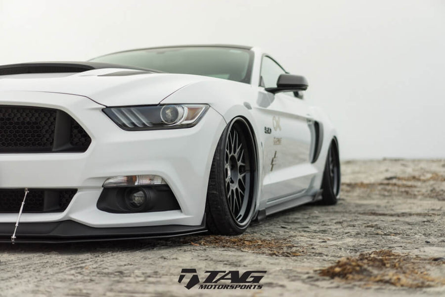 HRE C100 forged wheel on Ford Mustang