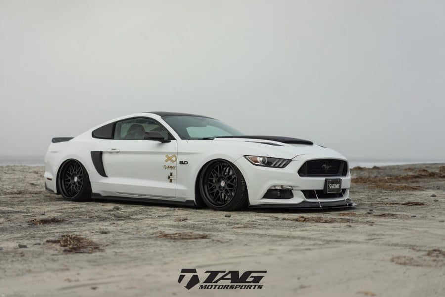 HRE C100 forged wheel on Ford Mustang