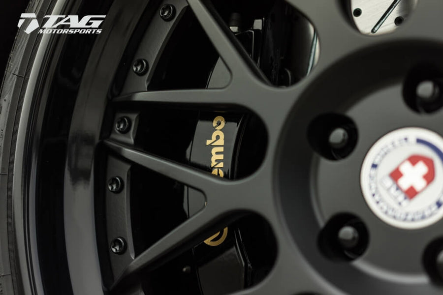 HRE C100 forged wheel on Ford Mustang