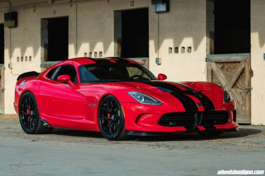 HRE R161 Lightweight forged wheel on Dodge Viper GTS