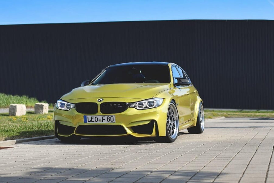 HRE C100 forged wheel on BMW F80 M3