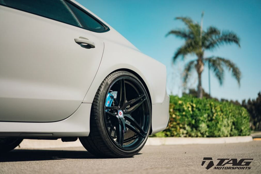 HRE P107 forged wheel on Audi RS7