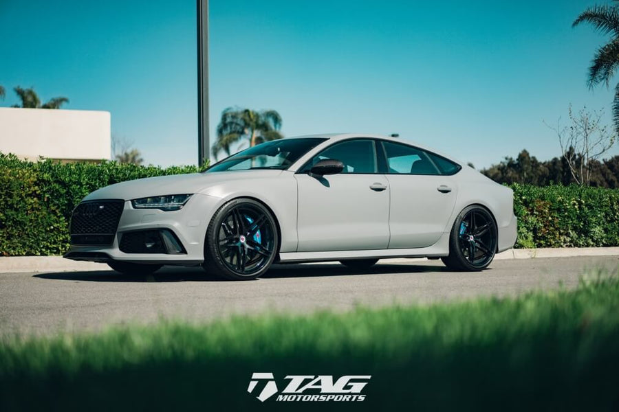 HRE P107 forged wheel on Audi RS7