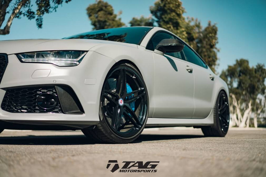 HRE P107 forged wheel on Audi RS7