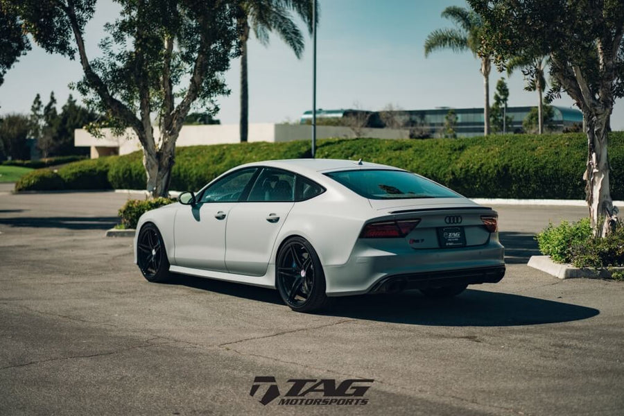 HRE P107 forged wheel on Audi RS7