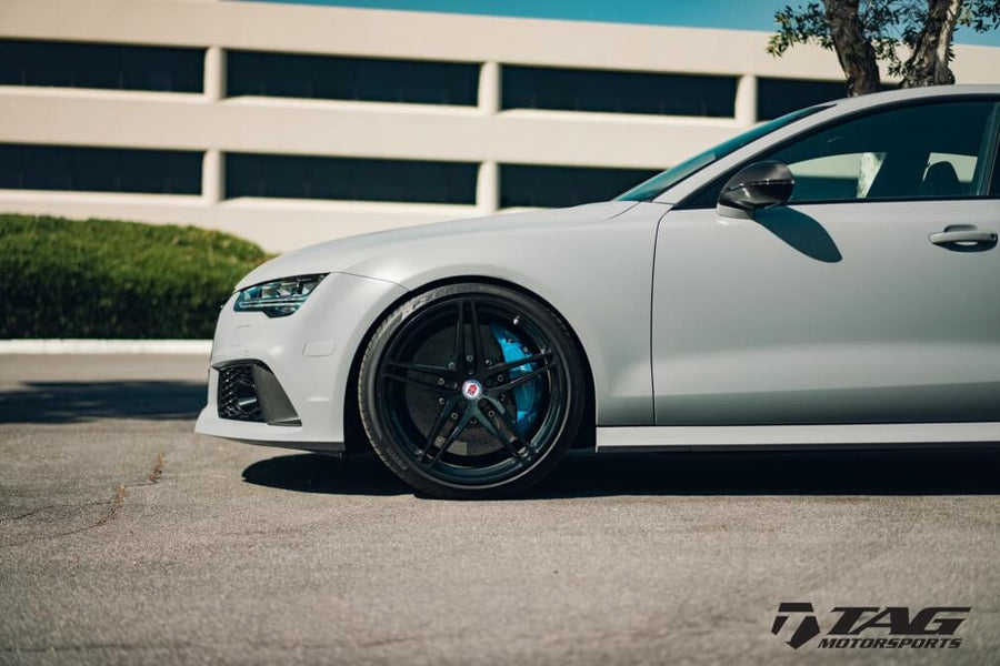 HRE P107 forged wheel on Audi RS7