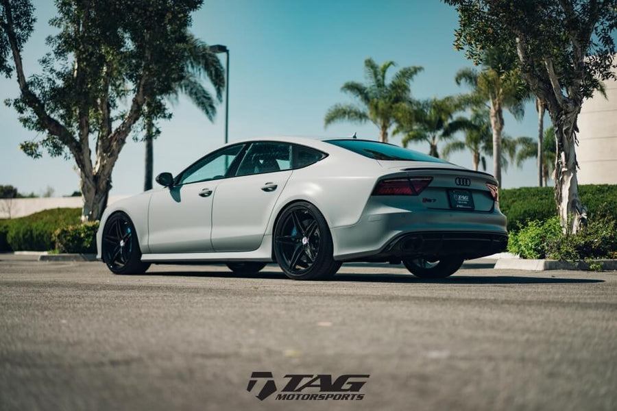 HRE P107 forged wheel on Audi RS7