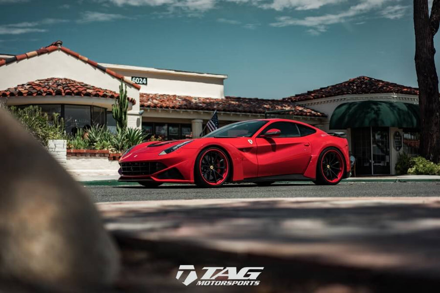HRE S204H forged wheel on Ferrari F12 N Largo