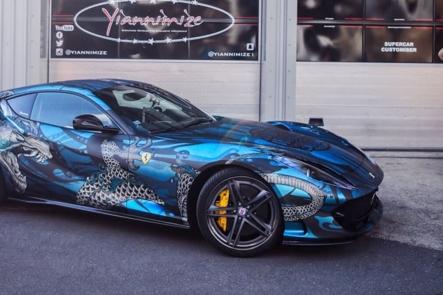 HRE S207H forged wheel on Ferrari 812 Superfast